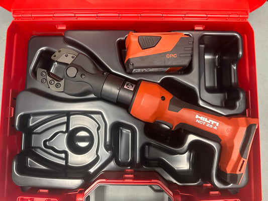 Hilti NCT 25-A draadloze hydraulische kabelknipper met knipkop