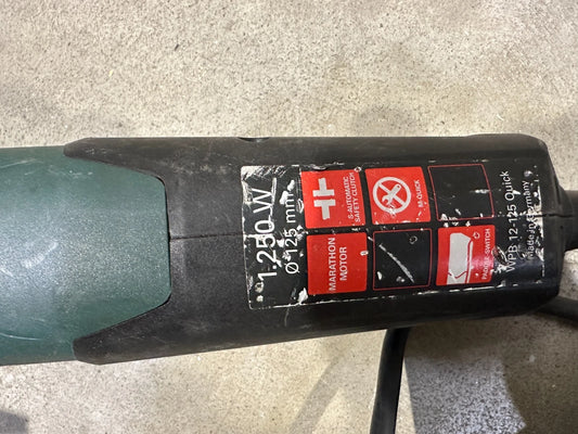 Metabo WPB 12-125 QUICK Haakse slijper Nr.105