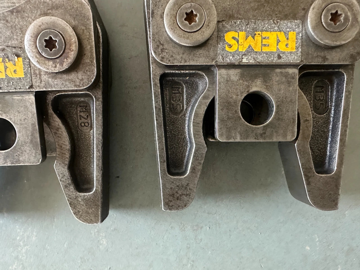 Rems Mapress M12 15 22 28 35 Pressbacken im Koffer
