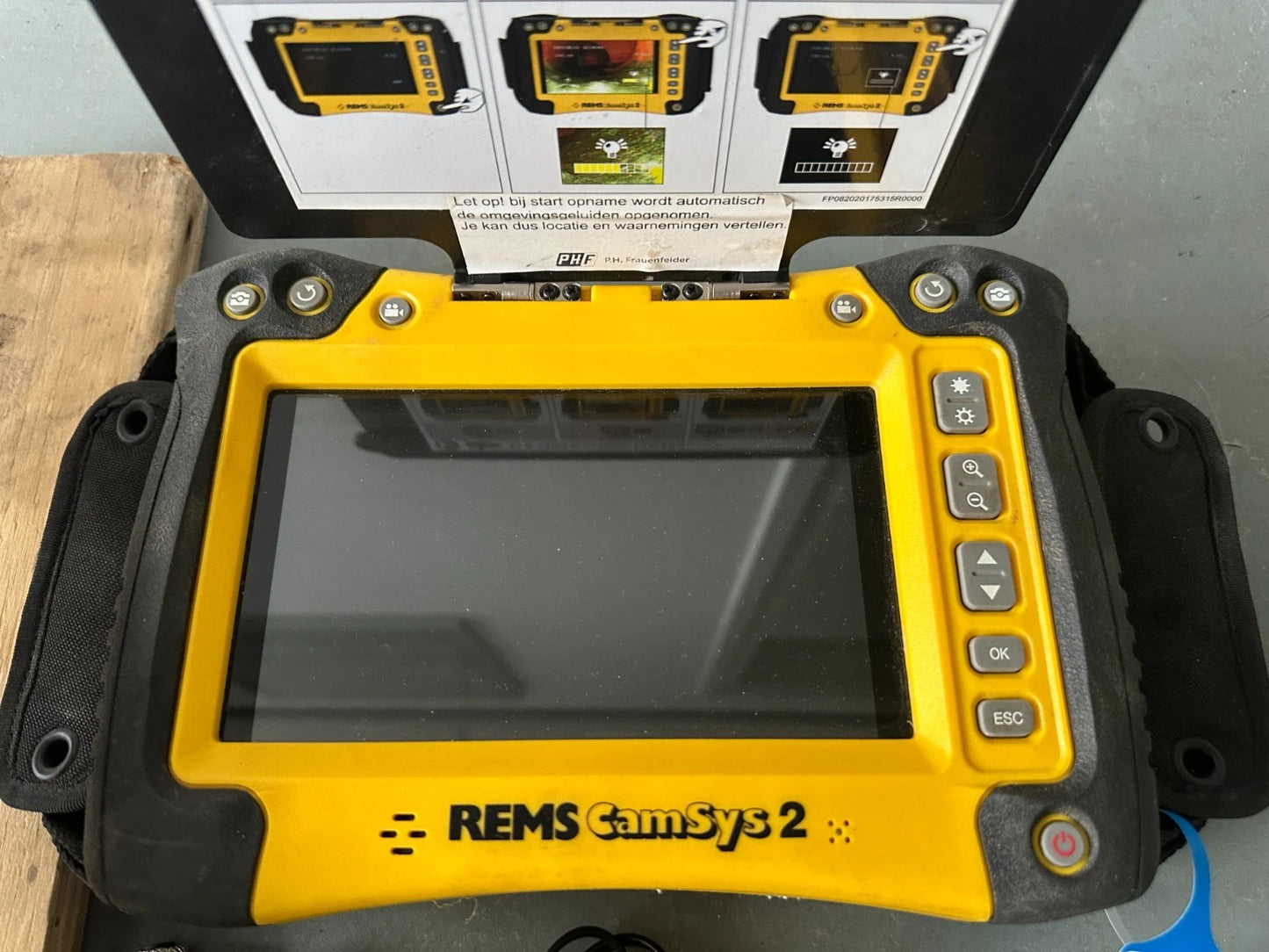REMS CamSys 2 Rohrkamera Insp.-Kamera 30m Schiebekabel