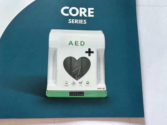 AED ARKY Core Plus wandgemonteerde box voor buitengebruik (verwarming/koeling) defibrillator NIEUW