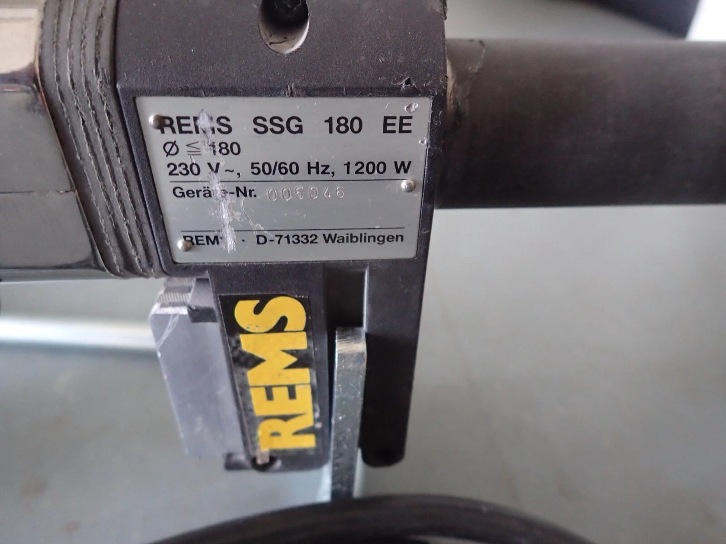 Rems Elektro lasspiegel SSG 180 EE