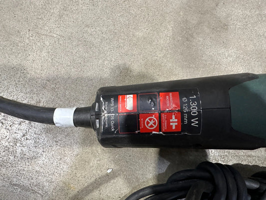 Metabo WPB 13-125 QUICK Haakse slijper Nr.97