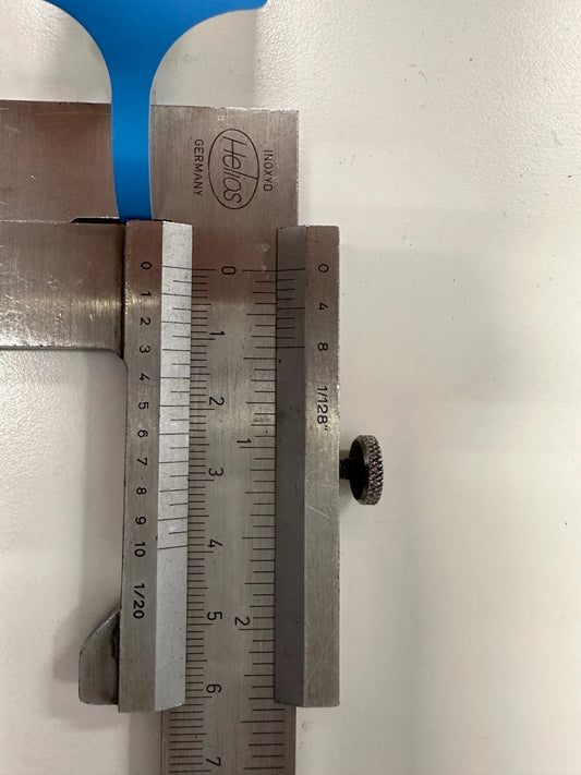 1x Werkplaatsremklauw 350 mm INOX INOXYD Helios