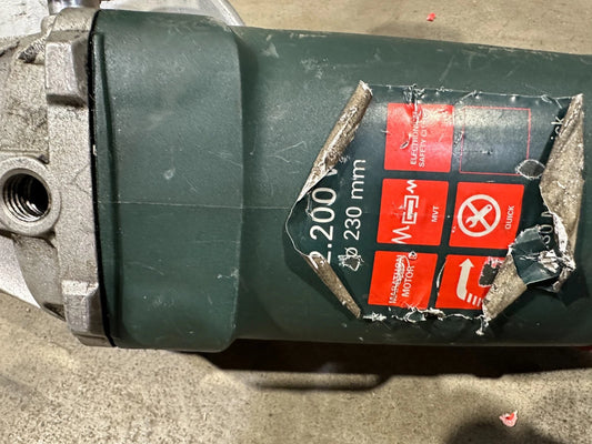 Metabo Haakse Slijper WE 22-230 MVT QUICK Nr.123