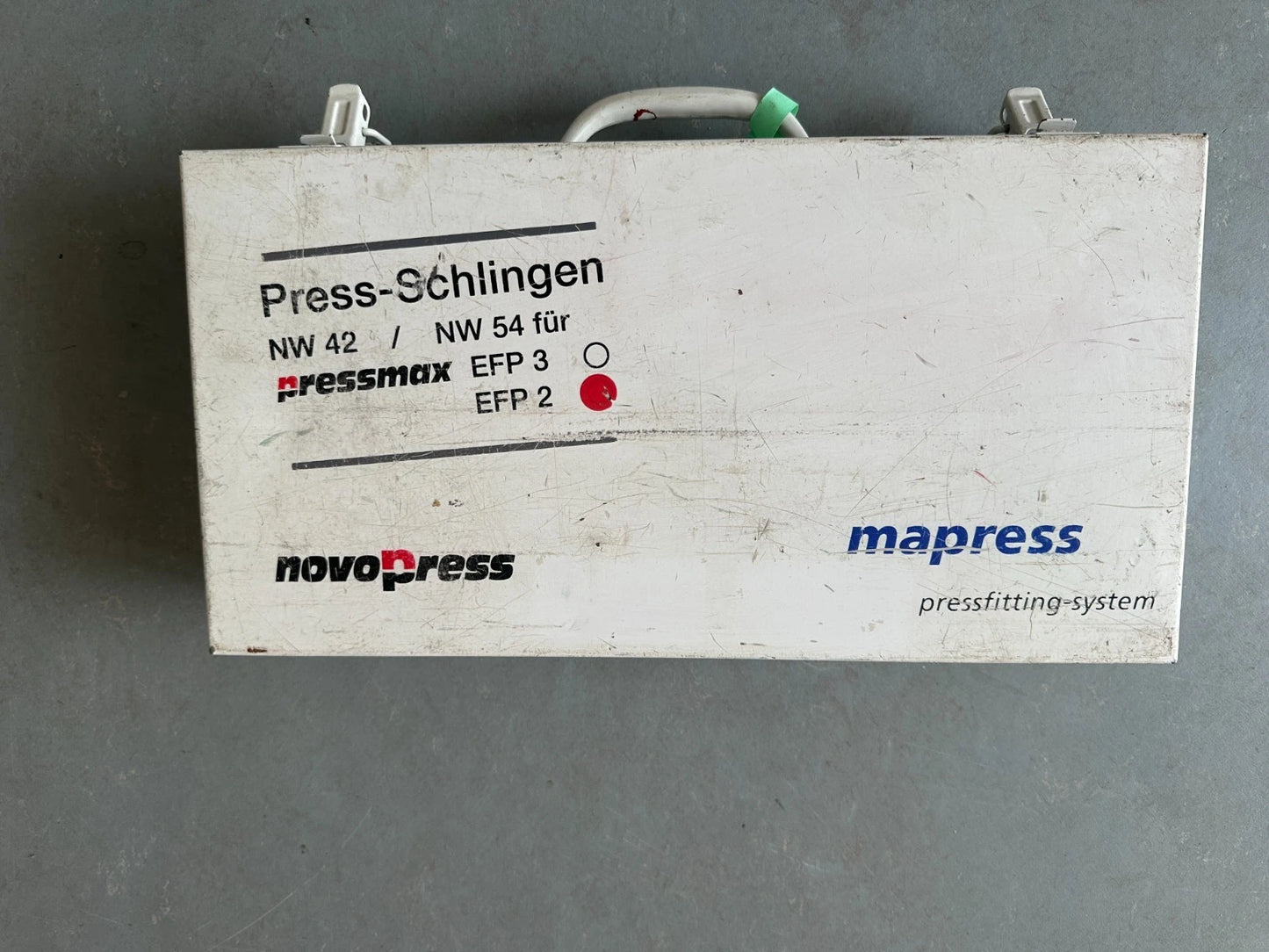 NovoPress persringen M42 M54 voor Mapress fittingen, perstang persmachine