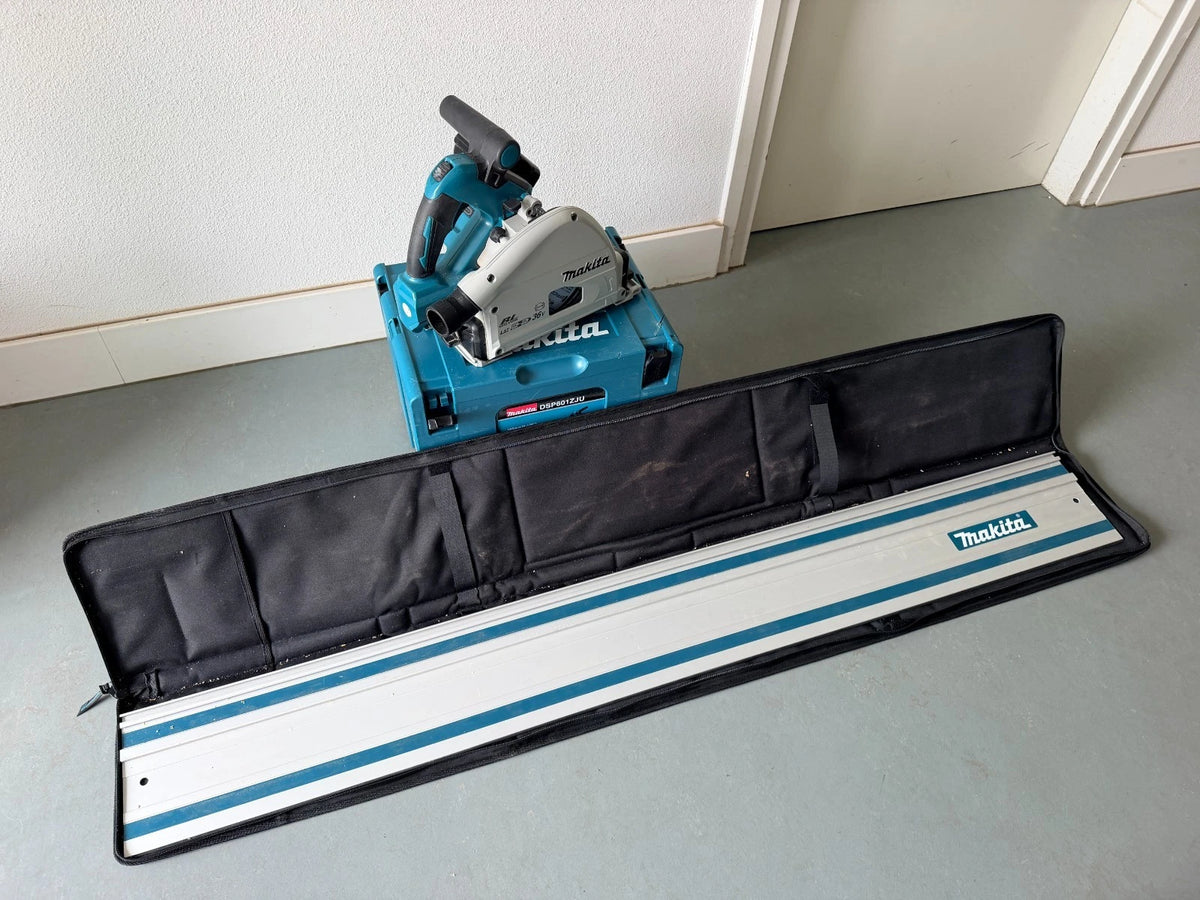Makita DSP 601 Akku-Tauchsäge mit 1x 18V 5.0Ah Akku 1xFührungsschiene