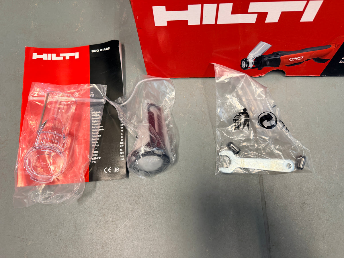 Hilti SCO 6-A22 gipsfrees uitsnijgereedschap H2