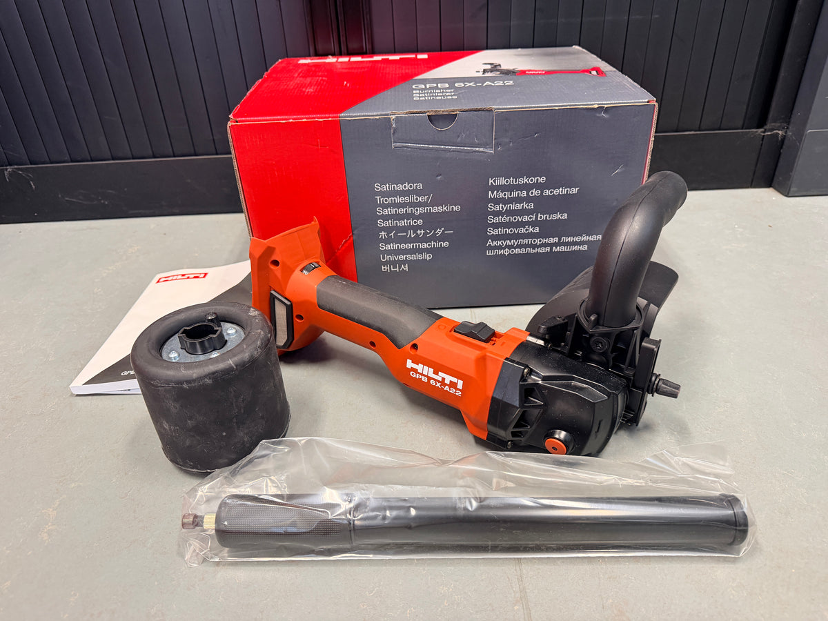 Hilti GPB 6X-A22 polijsthulpmiddel ongebruikt H3