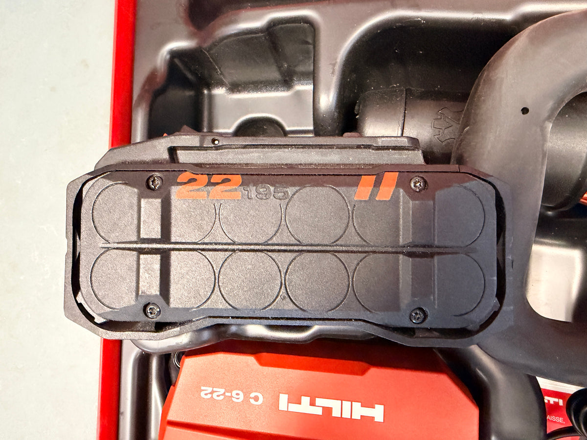 Hilti TE 500-22 SDS-Max accu-hakhamer ongebruikt H4