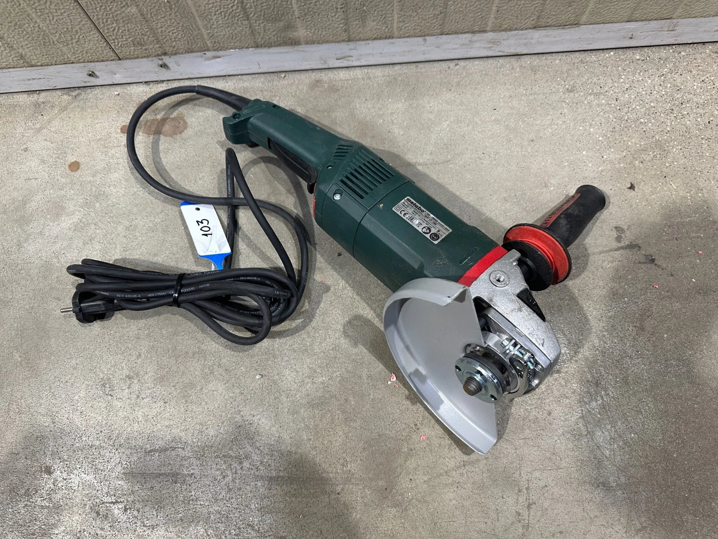 Metabo WX 17-180 Haakse slijper Nr.103