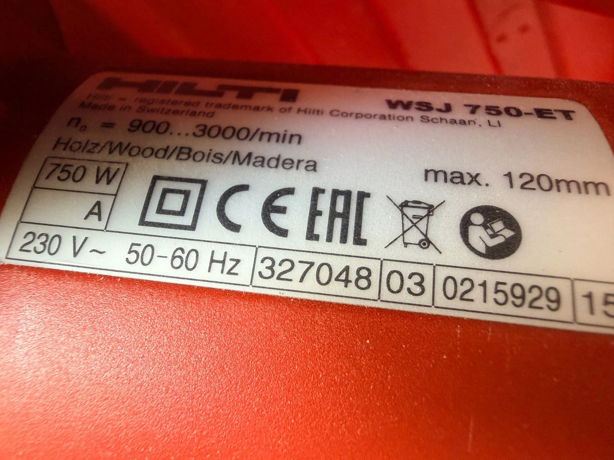 Hilti WSJ 750-ET Stichsäge