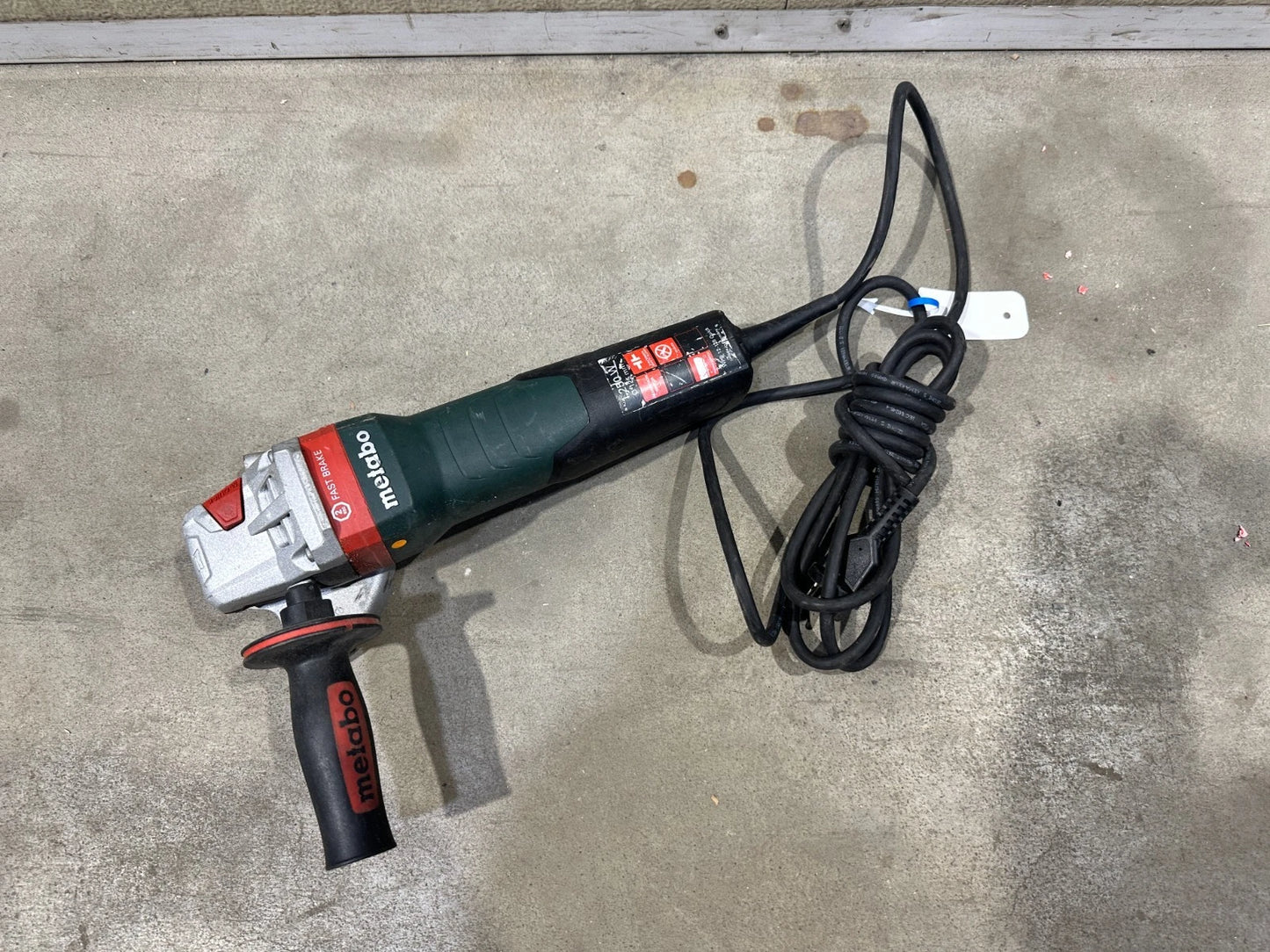 Metabo WPB 12-125 QUICK Haakse slijper Nr.105