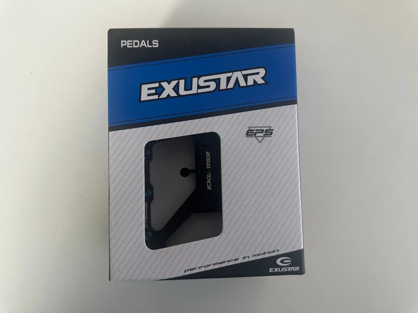 Exustar E-PB 557 BL Pedalen