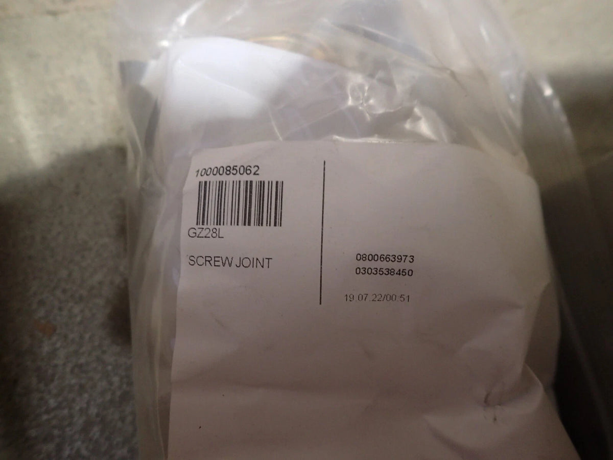 1x Parker GZ 28-L rechte tussenfitting