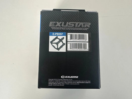 Exustar E-PB 557 BL Pedalen