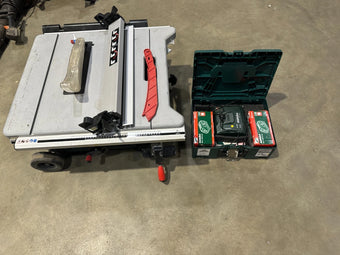 compare product Metabo TS 36 LTX BL254 Accu-tafelzaag met onderstel 2xAccu/oplader Nr.72