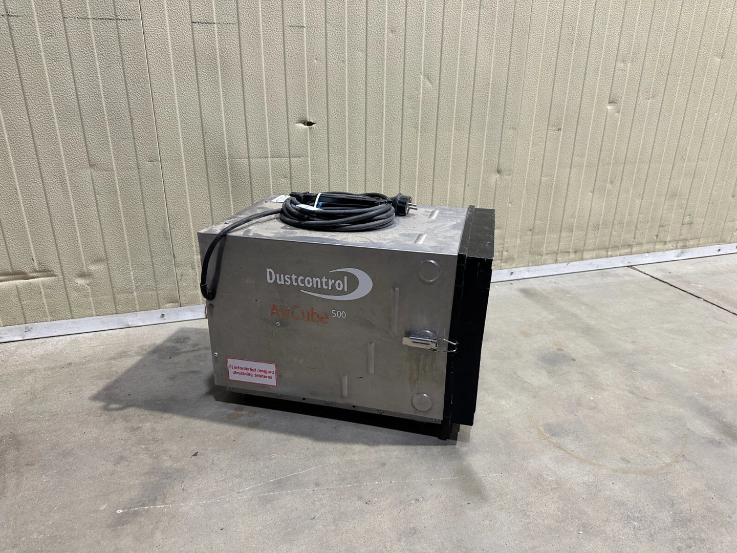 Stofbeheersing Air Cube 500 Mobiele Afzuigunits Bouwluchtreinigers