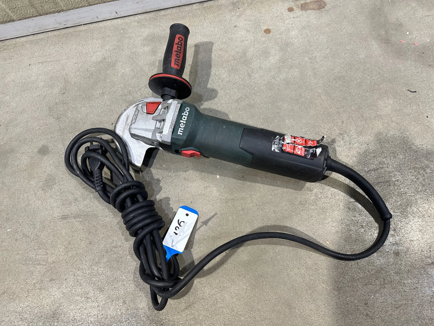 Metabo WEVA 15-125 QUICK haakse slijper nr. 126