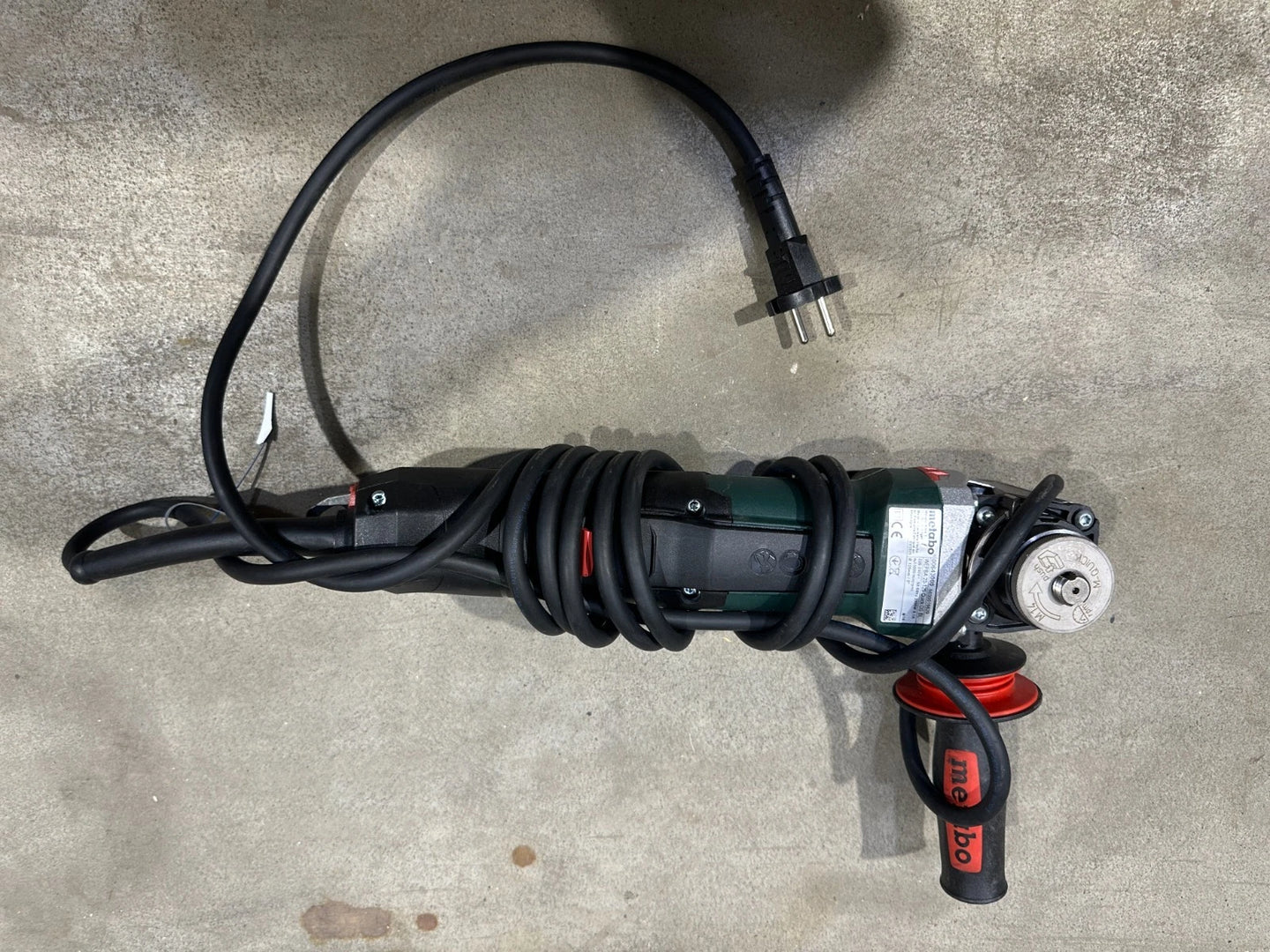 Metabo WEPBA 20-125 QUICK DS BL Haakse slijper Nr.48