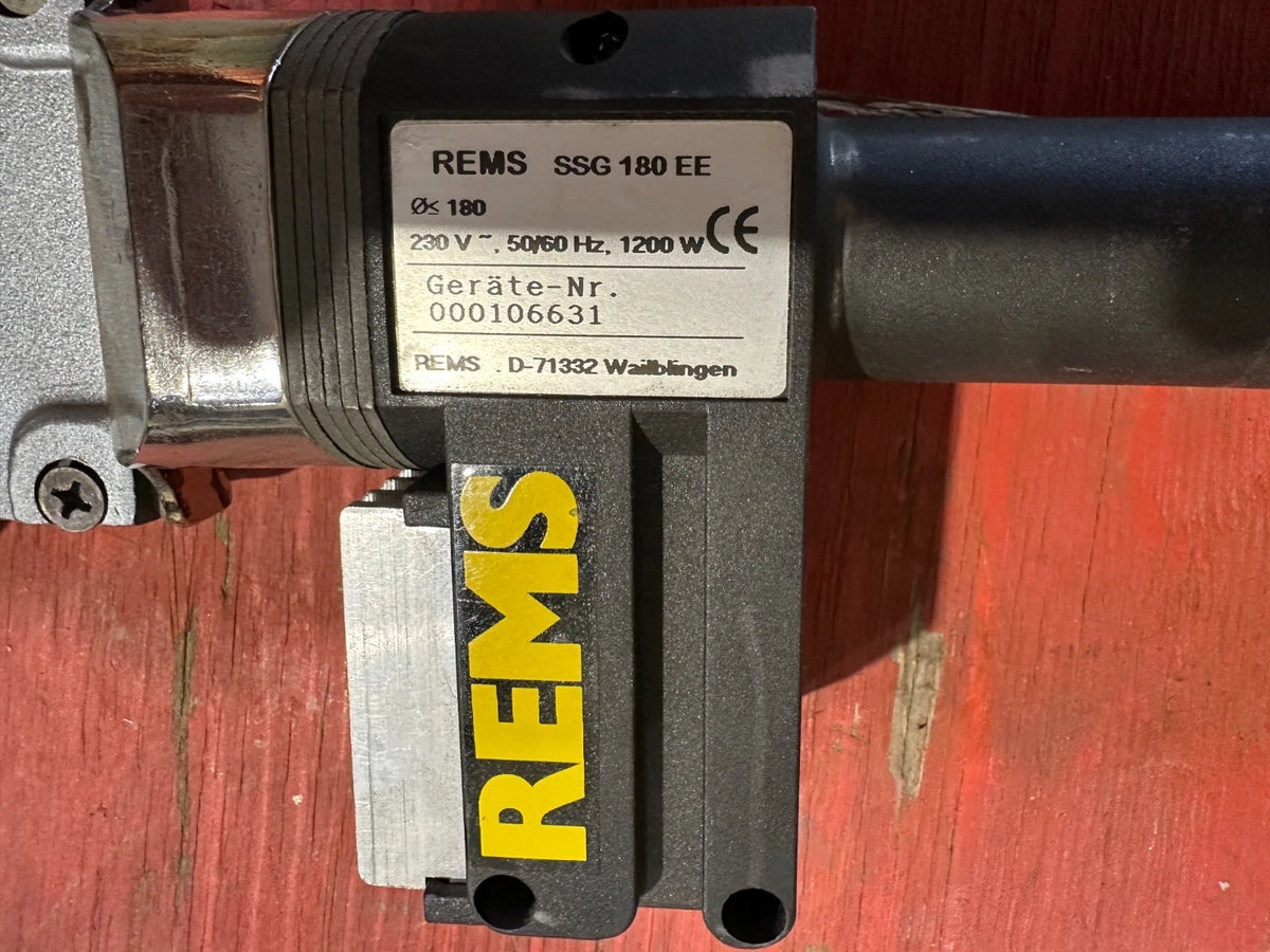 Omicron PSO 701 Stumpfschweißgerät mit Rems SSG 180 EE