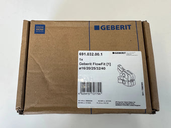 compare product Geberit FlowFit Pressbacke d 16-40 Geberit Kompatibilität, 2 691033001