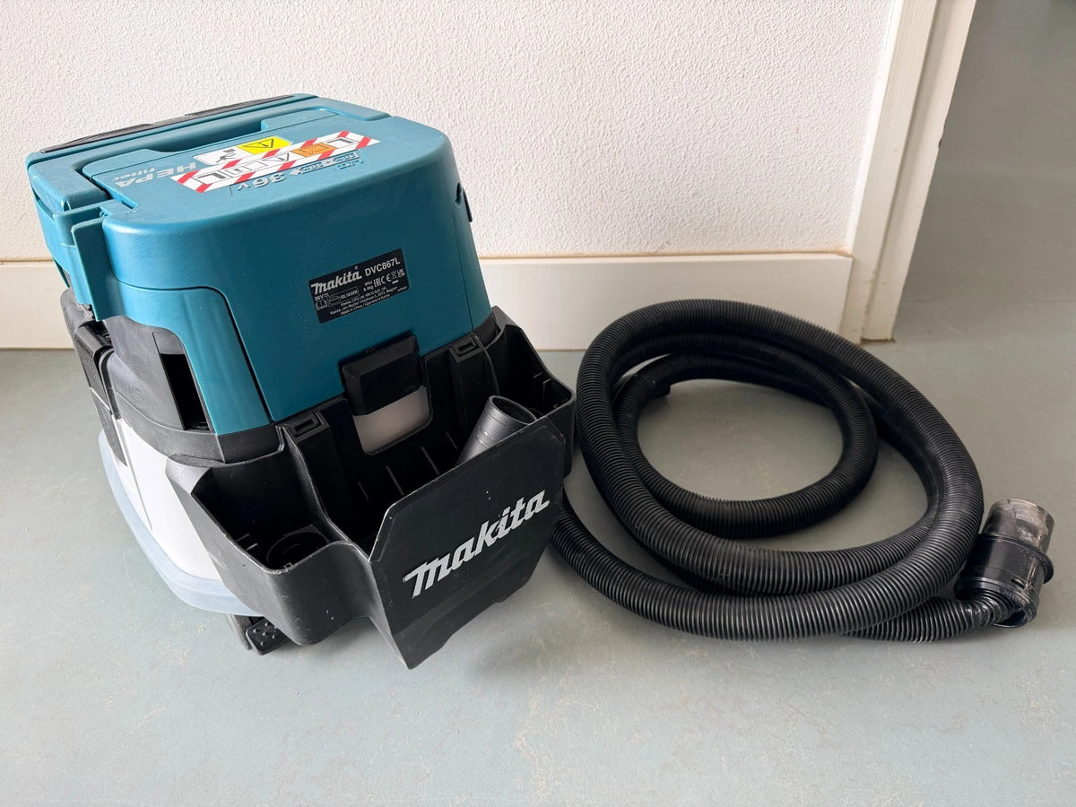 Makita DVC 867  L ohne Akku/Ladegerät Kabellos Bl LXT Klasse I Trocken Staubsaug