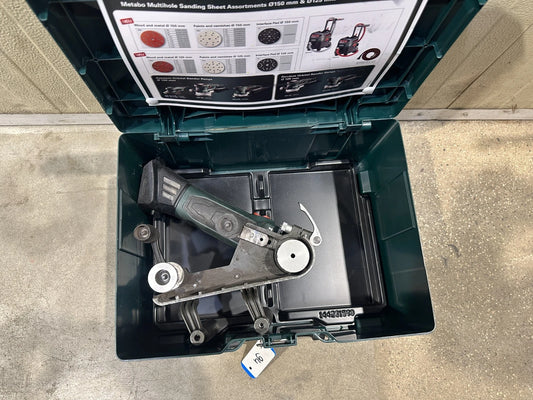 Metabo Accu Pijpbandenschuurmachine RB 18 LTX 60 18V, zonder accu/oplader nr. 94 4007430214171