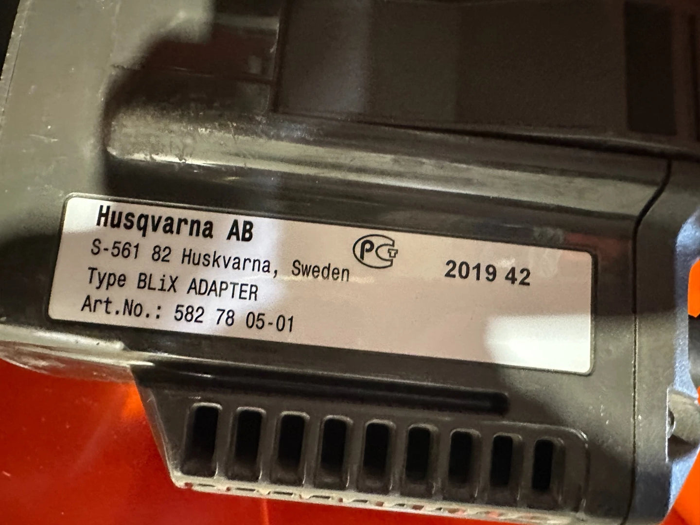 Husqvarna BLi950 31,1Ah Oplader / QC 500 Husqvarna BliX met 550iBTX