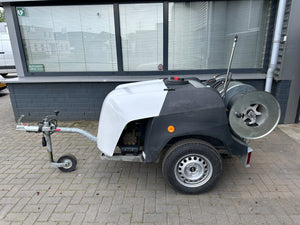 ROM SMART TRAILER Pijpreinigingsmachine 150 bar - 50 l/min Radiografische afstandsbediening