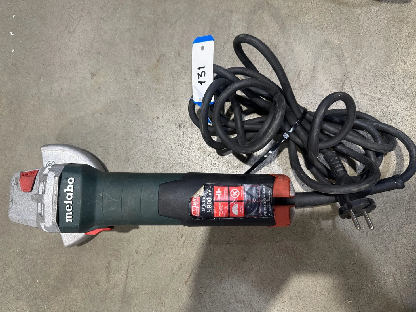 Metabo WE 19-125 Q M-Brush Haakse slijper Nr.131