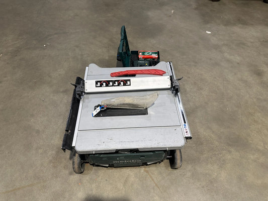 Metabo TS 36 LTX BL254 Accu-tafelzaag met onderstel 2xAccu/oplader Nr.72