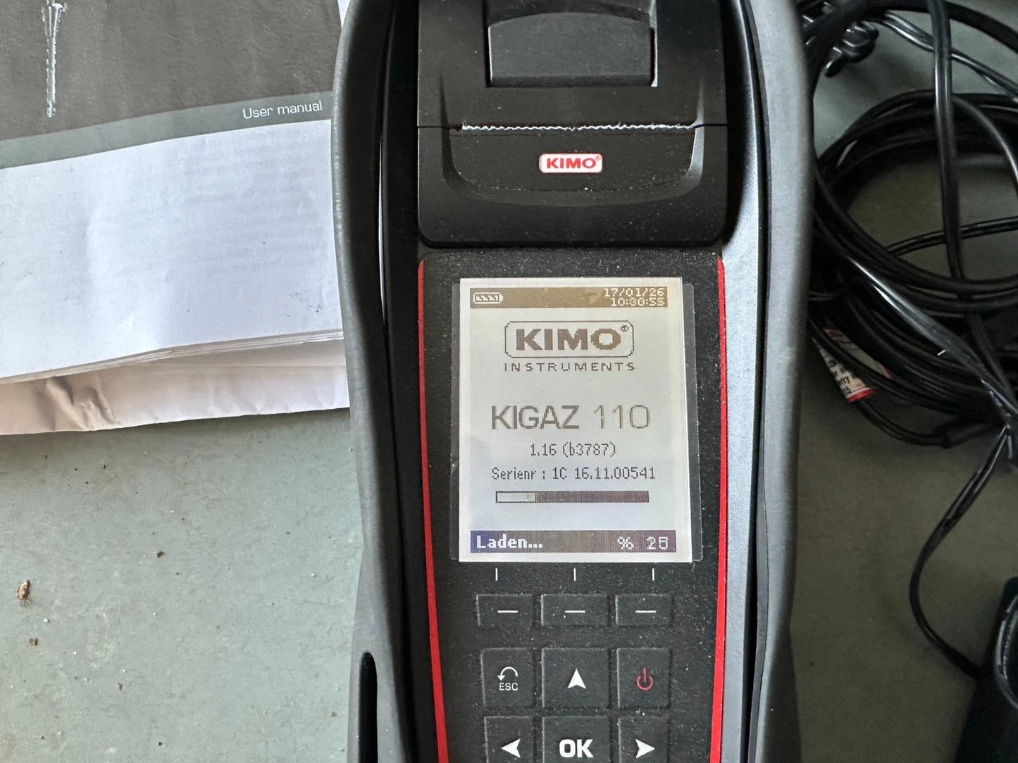 Uitlaatgasanalysator KIMO KIGAZ 110 nr100