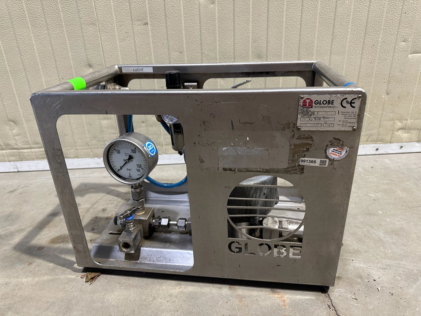 Globe APU MK7-19 High Pressure Liquid Test Pump