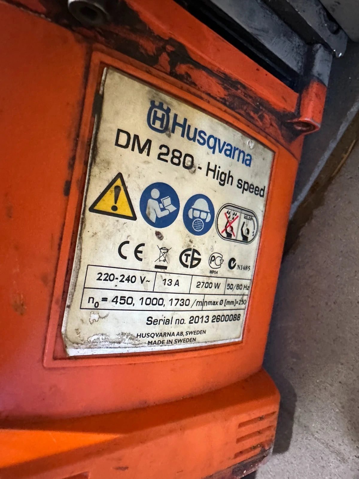 Husqvarna DM 280 Boormachine