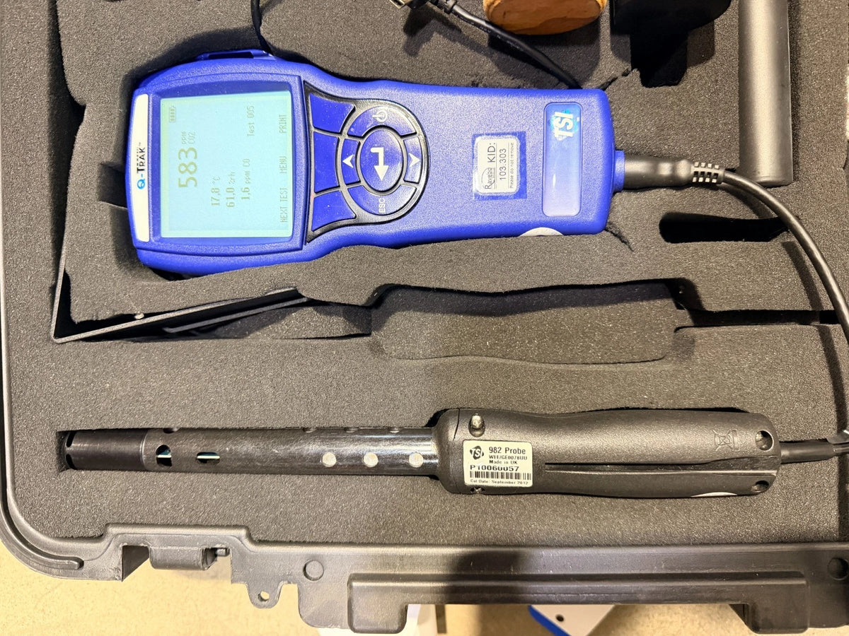 TSI 7565-X  Q-Trak Raumluftqualitätsmonitor Messgerät CO2 Temperatur
