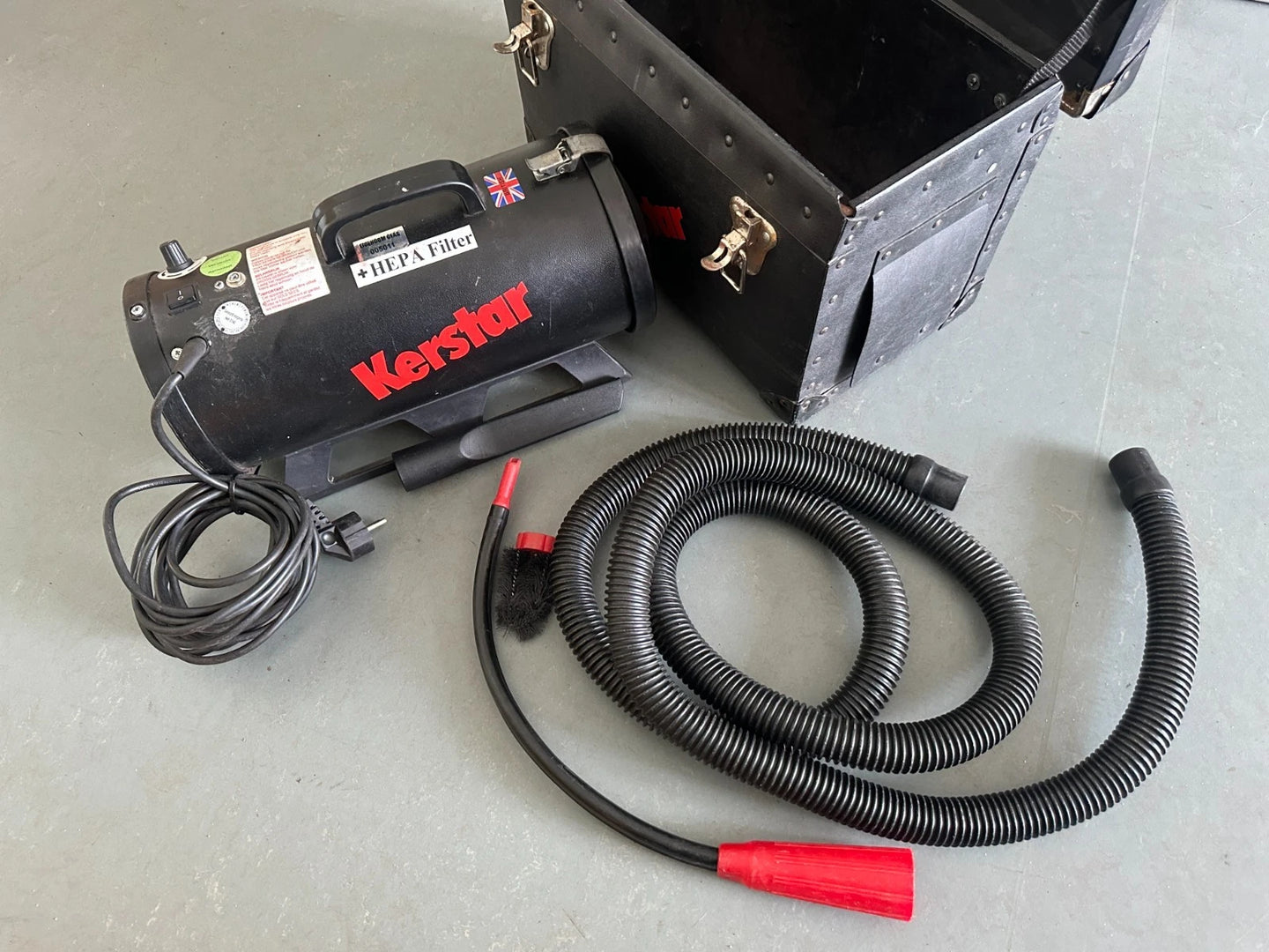 Kerstar PCV 2 Servicetechnicus stofzuiger in draagtas