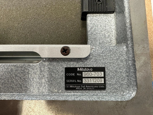 Mitutoyo 960-703 Frame Waterpas