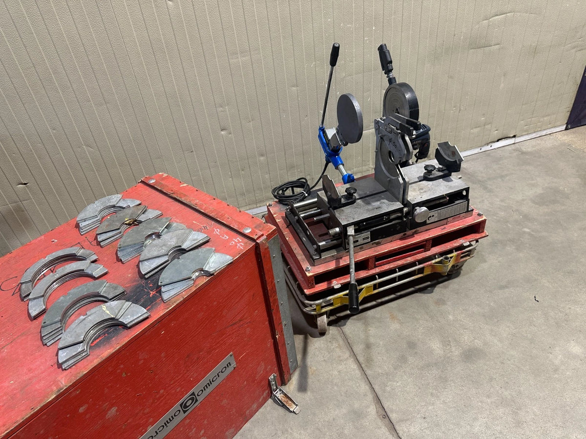 Omicron PSO 701 Stumpfschweißgerät mit Rems SSG 180 EE