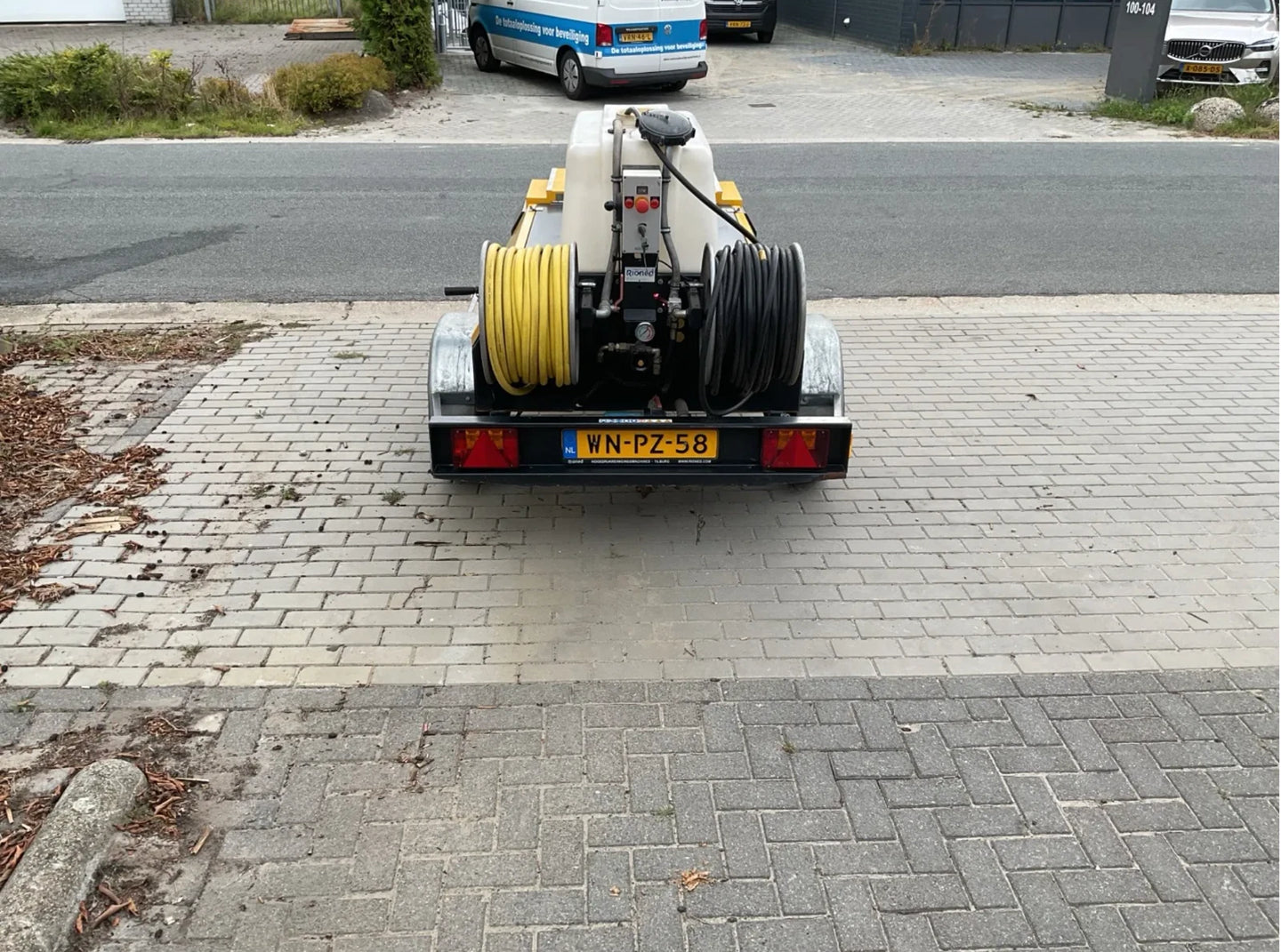 Rioned UniJet pijpreinigingsmachine 150 bar - 45 l/min.