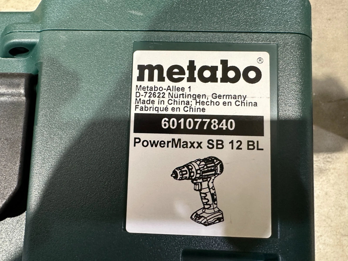 Metabo PowerMAXX SSD 12 BL accuschroevendraaier nr. 20