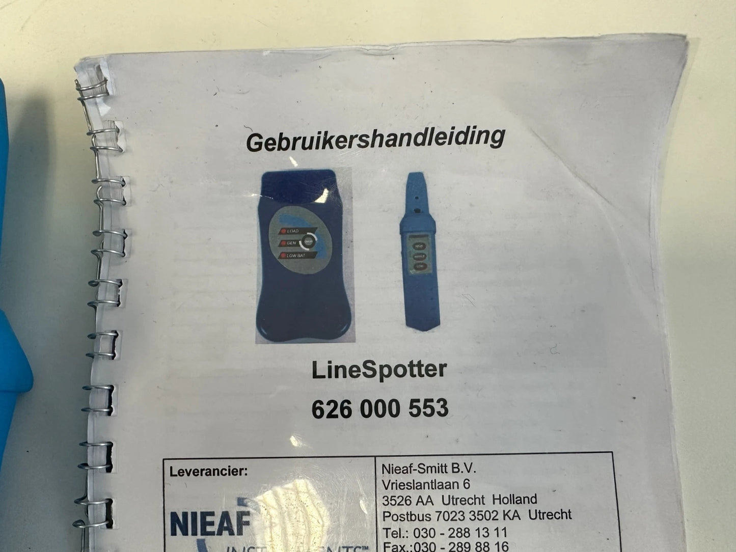 NIEAF Line Spotter 10.6 kHz Kabellijnzoeker