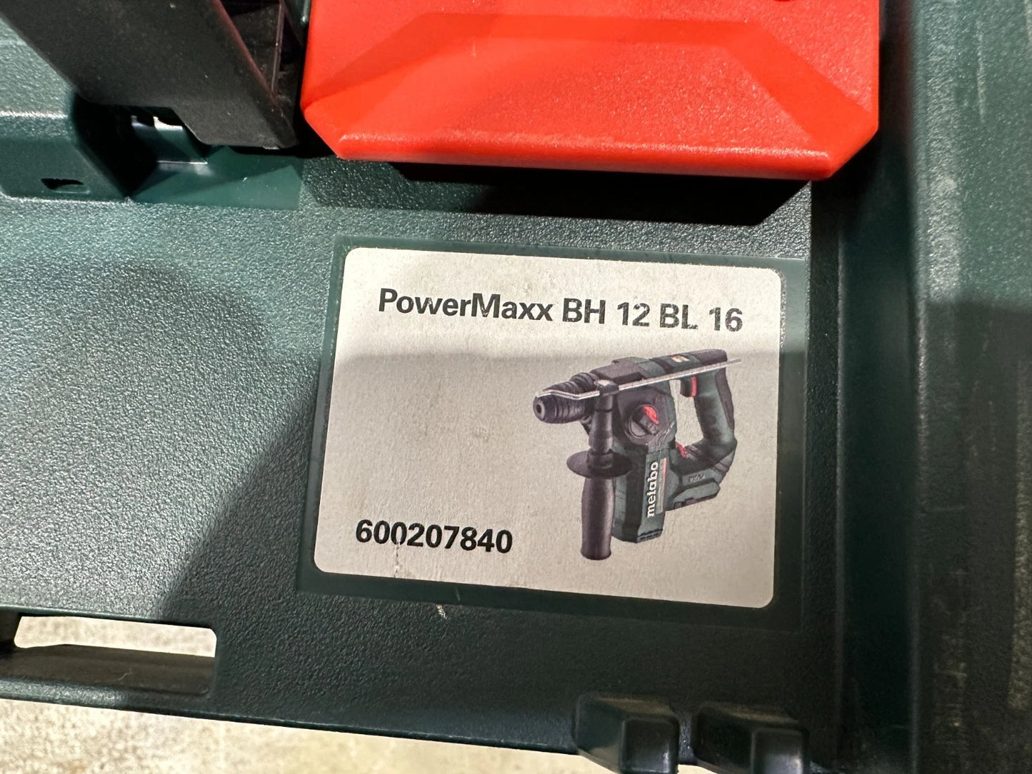 Metabo PowerMAXX HB 12 BL 16 Accuboormachine Nr. 24
