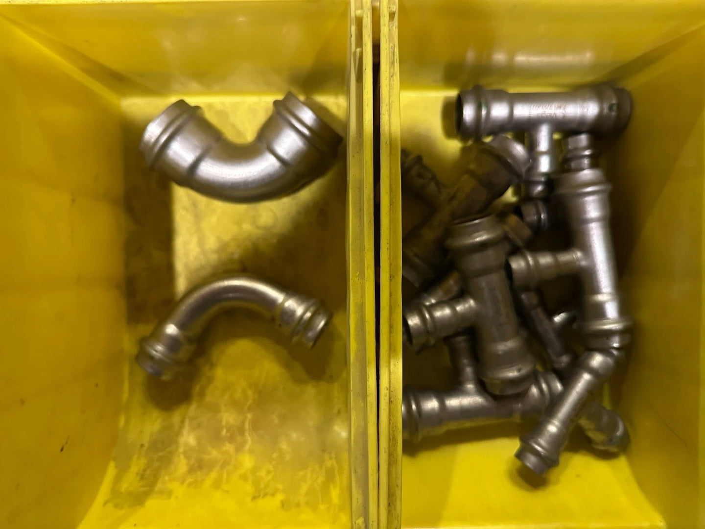 Viega Sanpress Inox roestvrijstalen persfittingen