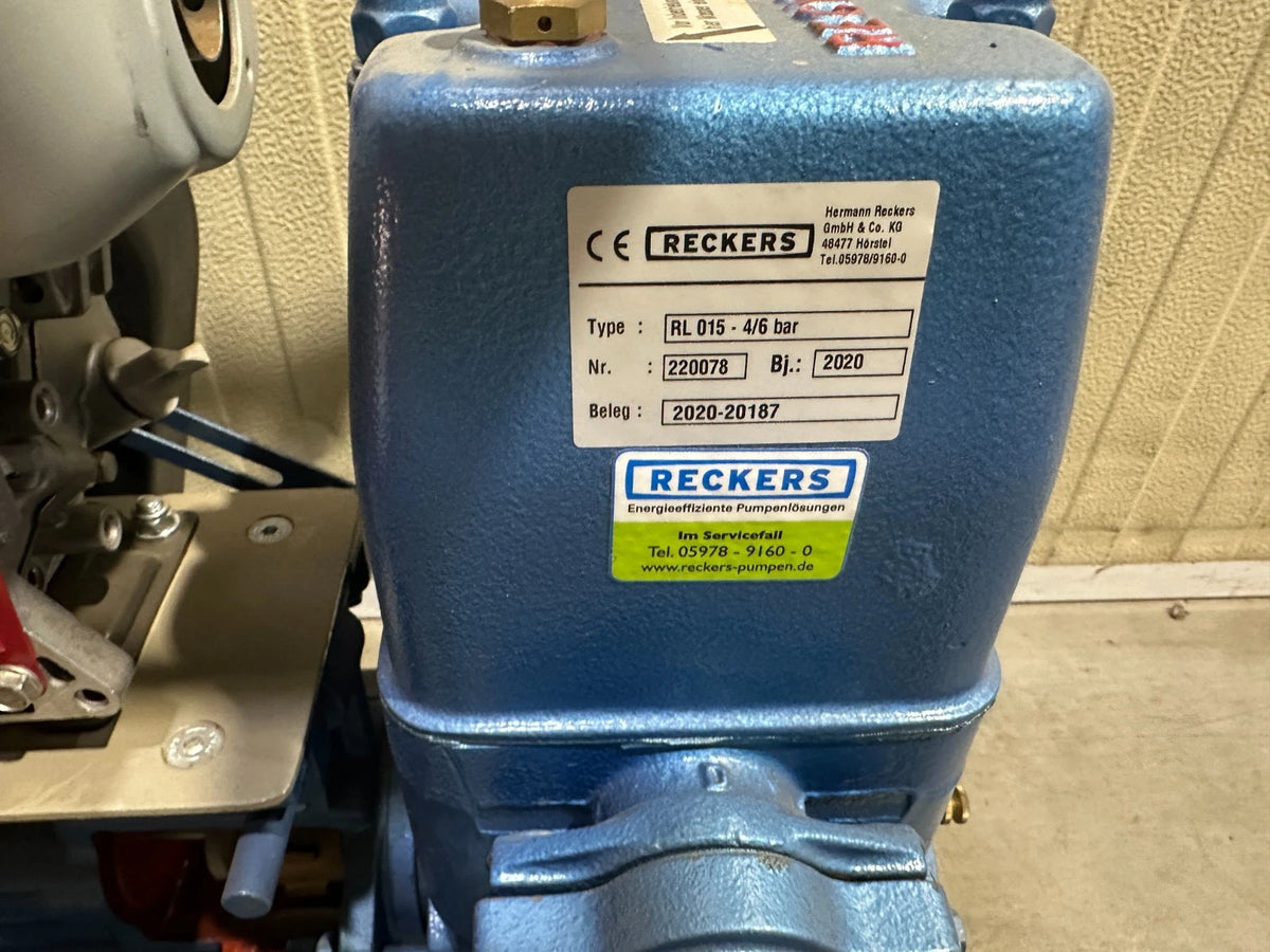 RECKERS RL 015-4/6bar Kolbenpumpe Honda GX Motor