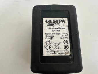 compare product Accu Gesipa 18 V, 2,1 Ah