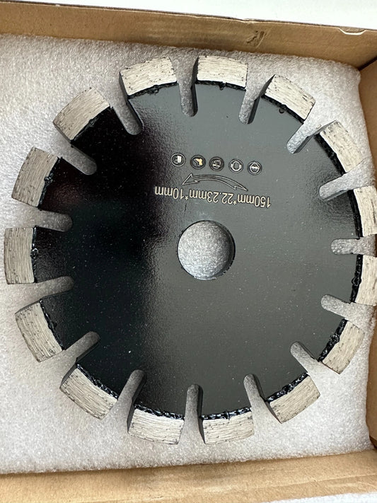 Diamantschijf 150 mm voor Baier BDN 453 sleuffrees, muurfrees, kanaalfrees