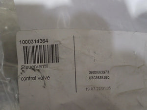 1x Originele Wacker regelklep 1000314364 voor EW100