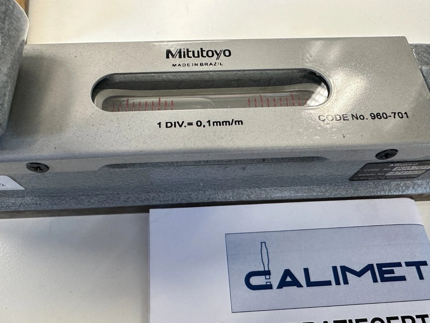 Mitutoyo 960-701 Frame Waterpas