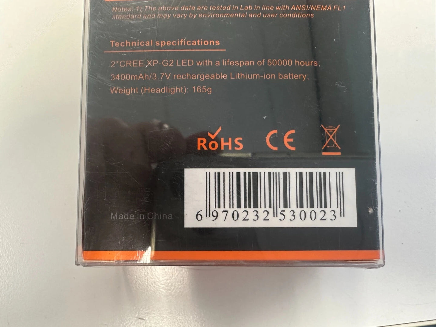 RAVEMEN PR 600 LED-koplamp PR600 Lumen